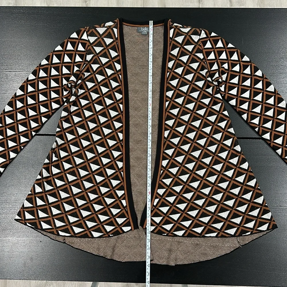 Belle by Belldini Geometric Print Sweater - L - Picture 9 of 10